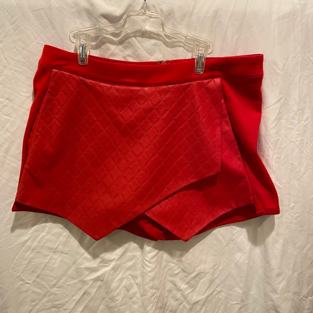 Karlie quilted skort